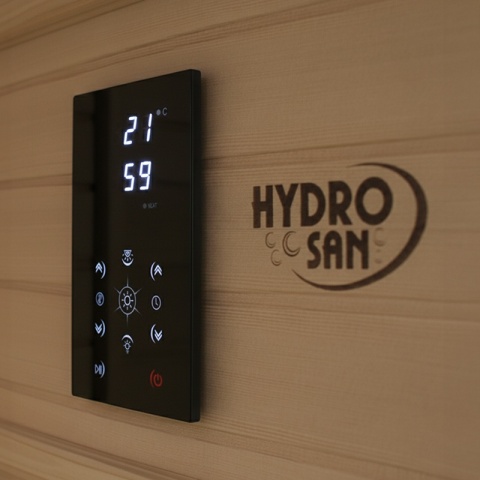 SAUNA KOMBO INFRARED/FIŃSKA HELSI2 Z PIECEM 8kW 5-6 OSOBOWA 200x160 CM 2w1