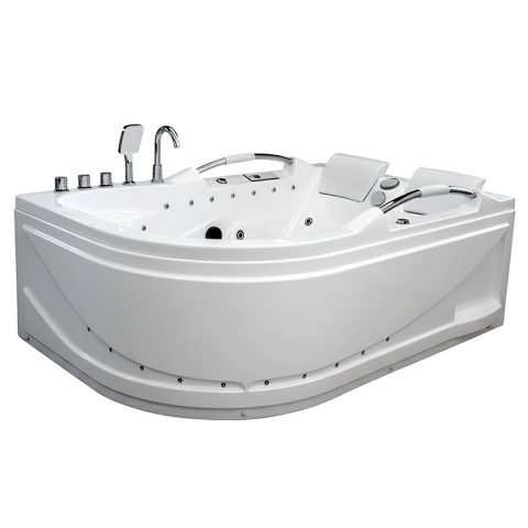 WANNA Z HYDROMASAŻEM VENEZIA 761 PRAWA BIAŁA 180x120 CM