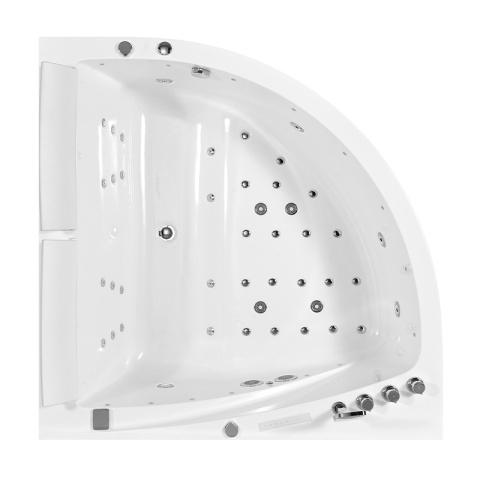 HYDROSAN WANNA Z HYDROMASAŻEM INGA BIAŁA 150x150 CM INGA