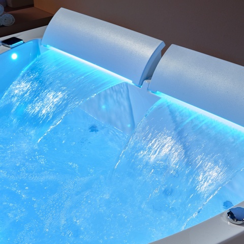 HYDROSAN WANNA Z HYDROMASAŻEM INGA BIAŁA 150x150 CM INGA