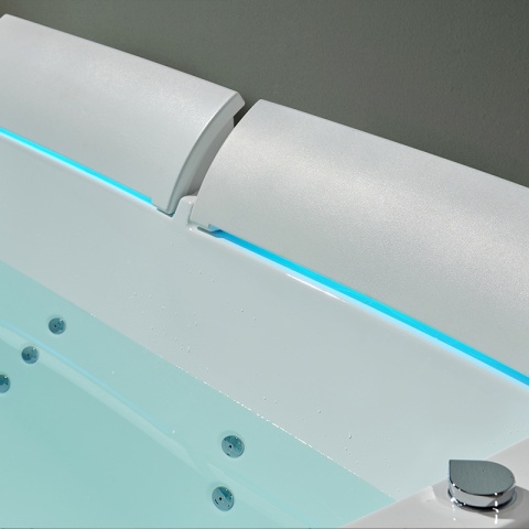 HYDROSAN WANNA Z HYDROMASAŻEM INGA BIAŁA 150x150 CM INGA