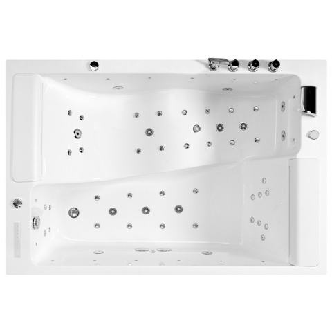 WANNA Z HYDROMASAŻEM GLORIA BIAŁA 180x120 CM GLORIA