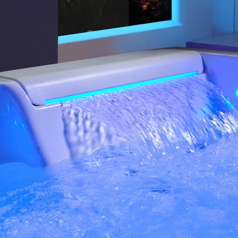 WANNA Z HYDROMASAŻEM GLORIA BIAŁA 180x120 CM GLORIA