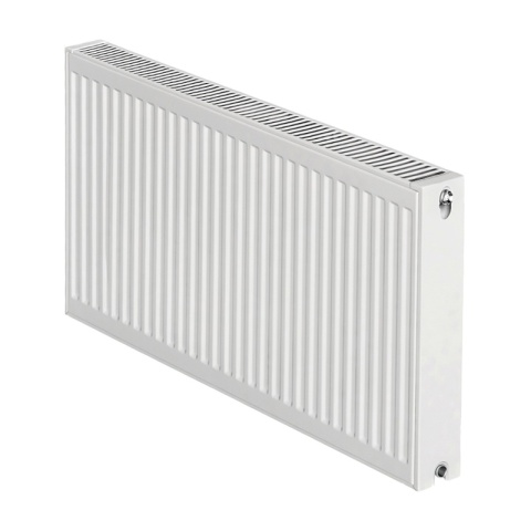 GRZEJNIK PŁYTOWY STALOWY ŚCIENNY PANELOWY CO TYP 22 PODŁĄCZENIE BOCZNE 60x100 CALOR-WH-2 BIAŁY