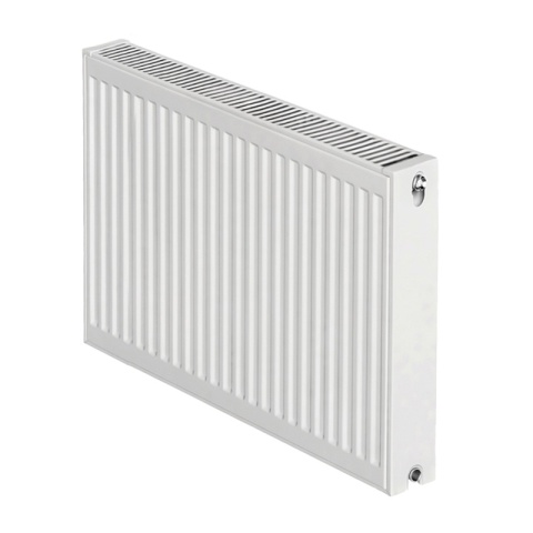 GRZEJNIK PŁYTOWY STALOWY ŚCIENNY PANELOWY CO TYP 22 PODŁĄCZENIE BOCZNE 60x80 CALOR-WH-1 BIAŁY