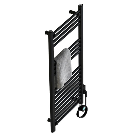 GRZEJNIK ŁAZIENKOWY ELEKTRYCZNY ENERGOOSZCZĘDNY DRABINKA 250W CZARNY KATLA-BL