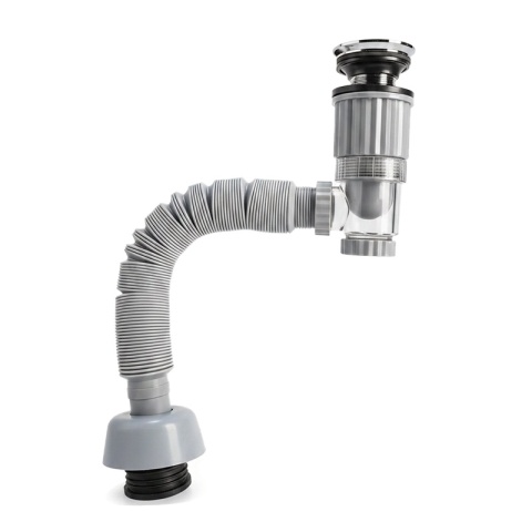 SYFON UMYWALKOWY ŁAZIENKOWY PLASTIKOWY AMOS-CH