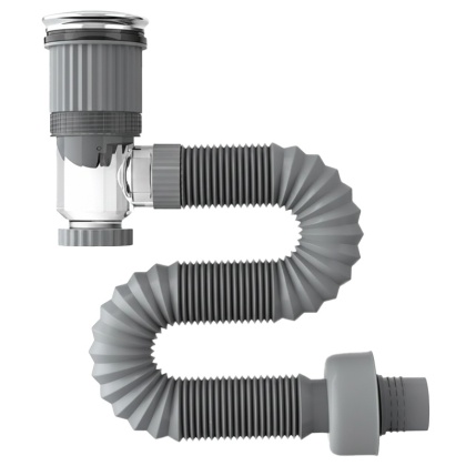 SYFON UMYWALKOWY ŁAZIENKOWY PLASTIKOWY AMOS-CH