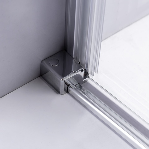DRZWI PRYSZNICOWE ZES-SH03B-100 CHROM 95-100 CM 8 MM