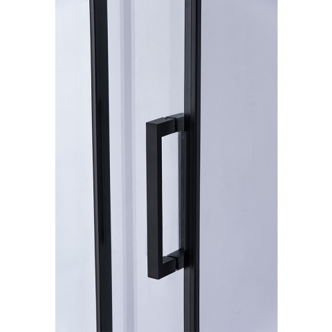 DRZWI PRYSZNICOWE ZES-SH03B-BL-100 CZARNE 95-100 CM 8 MM
