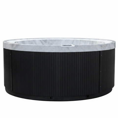 JACUZZI ® OGRODOWE WANNA SPA540 BIAŁY MARMUR OBUDOWA ANTRACYT 240X240 CM