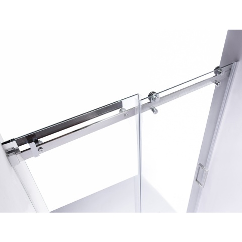 DRZWI PRYSZNICOWE PRZESUWNE DO WNĘKI ZES-SH03F-140 CHROM 135-140 CM 8 MM