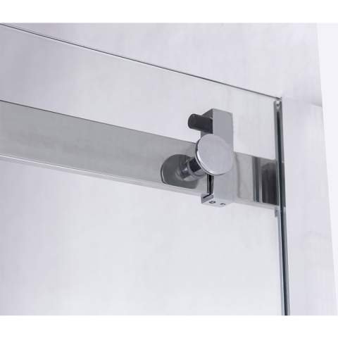 DRZWI PRYSZNICOWE PRZESUWNE DO WNĘKI ZES-SH03G-150 CHROM 145-150 CM 8 MM