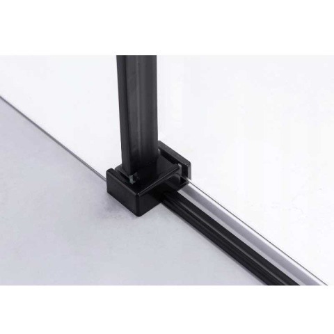 KABINA PRYSZNICOWA PROSTOKĄTNA ZES-BS14C-120X90 CZARNA 120x90 CM
