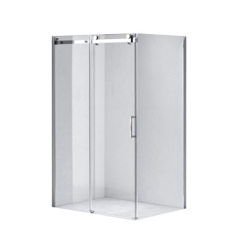 KABINA PRYSZNICOWA PROSTOKĄTNA ZES-KZ203C-120X80 CHROM 120x80 CM