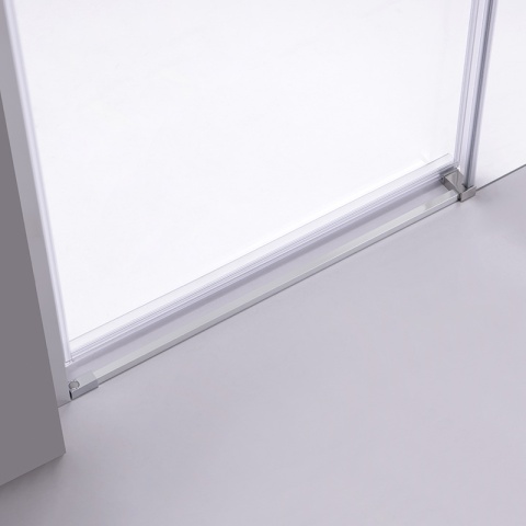 DRZWI PRYSZNICOWE SUPER SLIM NOVA CHROM 90 CM 6 MM