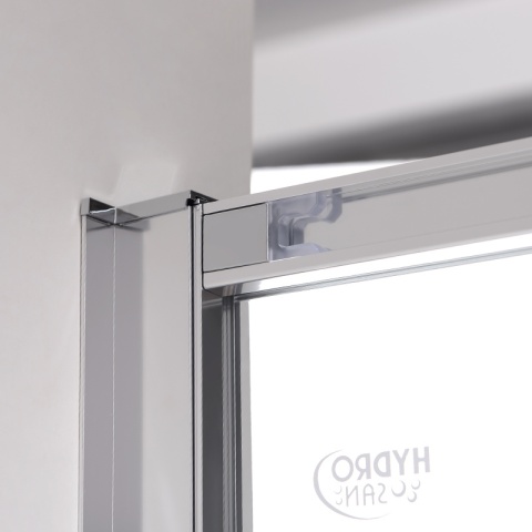 DRZWI PRYSZNICOWE SUPER SLIM NOVA CHROM 90 CM 6 MM