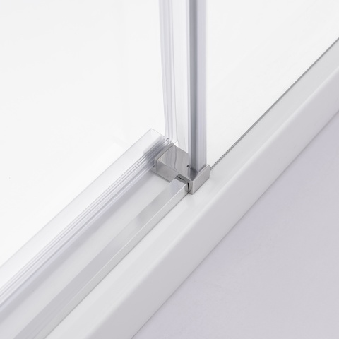 KABINA PRYSZNICOWA PROSTOKĄTNA SUPER SLIM ZES-NOVA-CH-100X80 CHROM 100x80 CM SZKŁO 6 MM