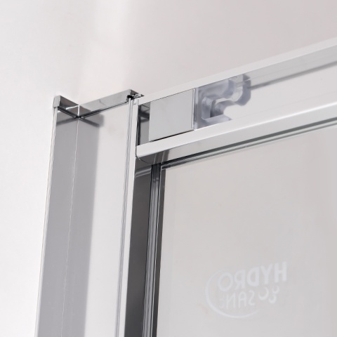 KABINA PRYSZNICOWA PROSTOKĄTNA SUPER SLIM ZES-NOVA-CH-100X80 CHROM 100x80 CM SZKŁO 6 MM