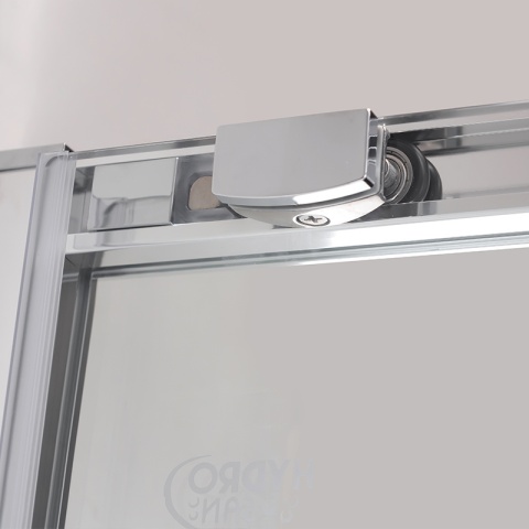 KABINA PRYSZNICOWA PROSTOKĄTNA SUPER SLIM ZES-NOVA-CH-100X80 CHROM 100x80 CM SZKŁO 6 MM