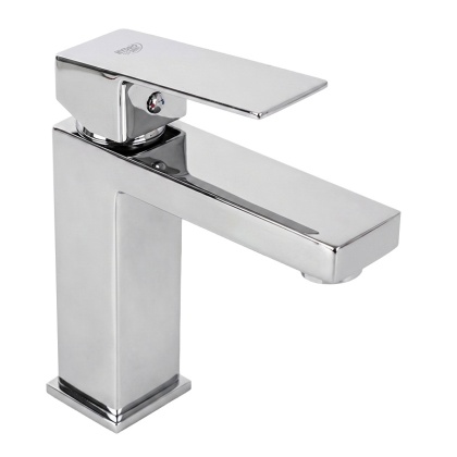 BATERIA UMYWALKOWA ŁAZIENKOWA NISKA NABLATOWA STOJĄCA KRAN CHROM PERLATOR F211A
