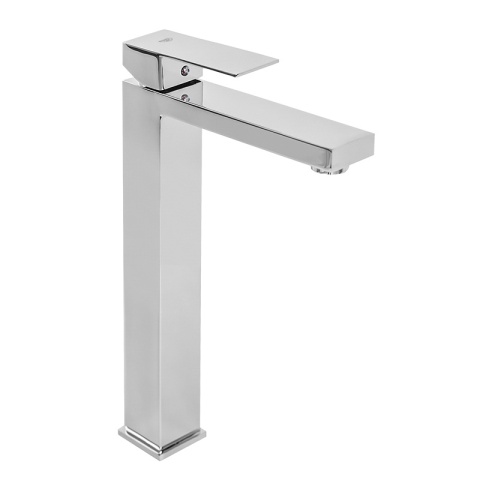 BATERIA UMYWALKOWA ŁAZIENKOWA WYSOKA NABLATOWA STOJĄCA KRAN CHROM PERLATOR F211HA