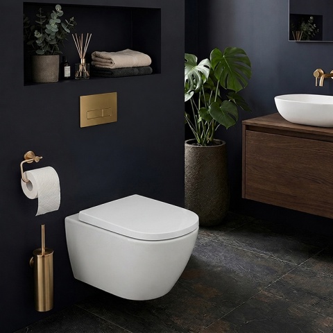 DESKA SEDESOWA WC WOLNOOPADAJĄCA CV-WH-12 SLIM BIAŁA DUROPLAST