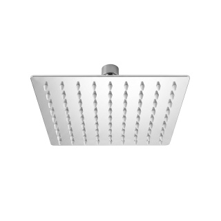 DESZCZOWNICA PRYSZNICOWA KWADRATOWA 20X20 CHROM ANTICALC STAL NIERDZEWNA DES-PR-1-CH-20