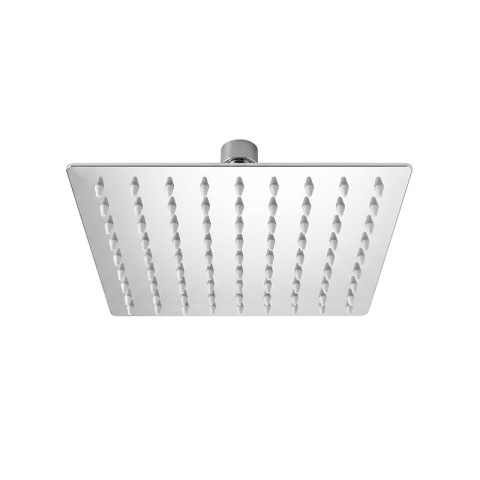 DESZCZOWNICA PRYSZNICOWA KWADRATOWA 20X20 CHROM ANTICALC STAL NIERDZEWNA DES-PR-1-CH-20