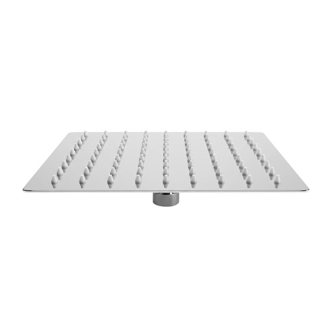 DESZCZOWNICA PRYSZNICOWA KWADRATOWA 20X20 CHROM ANTICALC STAL NIERDZEWNA DES-PR-1-CH-20
