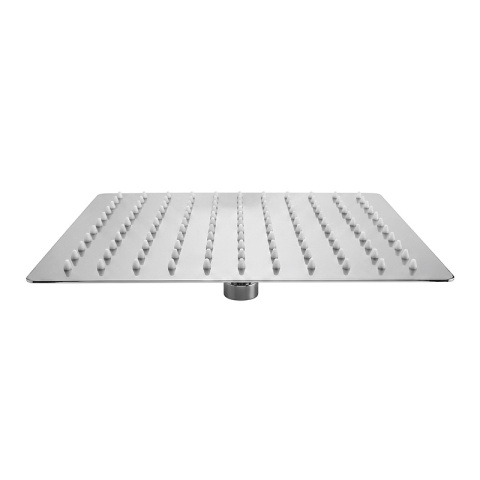 DESZCZOWNICA PRYSZNICOWA KWADRATOWA 25X25 CHROM ANTICALC STAL NIERDZEWNA DES-PR-1-CH-25