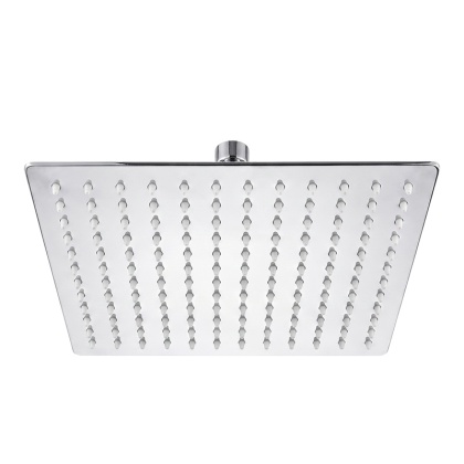 DESZCZOWNICA PRYSZNICOWA KWADRATOWA 30X30 CHROM ANTICALC STAL NIERDZEWNA DES-PR-1-CH-30