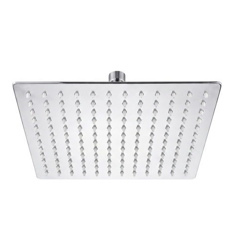 DESZCZOWNICA PRYSZNICOWA KWADRATOWA 30X30 CHROM ANTICALC STAL NIERDZEWNA DES-PR-1-CH-30