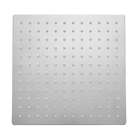 DESZCZOWNICA PRYSZNICOWA KWADRATOWA 30X30 CHROM ANTICALC STAL NIERDZEWNA DES-PR-1-CH-30