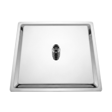 DESZCZOWNICA PRYSZNICOWA KWADRATOWA 30X30 CHROM ANTICALC STAL NIERDZEWNA DES-PR-1-CH-30