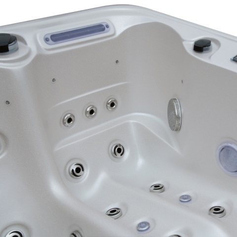 JACUZZI ® OGRODOWE WANNA SPA405 GYPSUM OBUDOWA KAWA 195X140 CM
