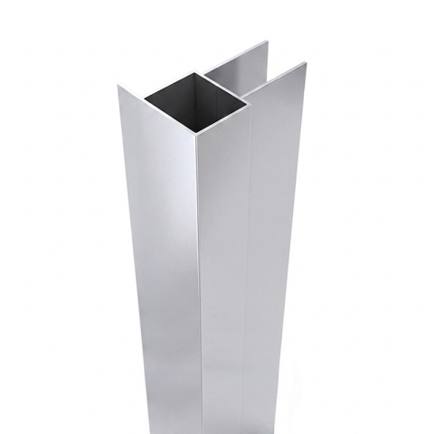 PROFIL POSZERZAJĄCY DO KABIN PRYSZNICOWYCH CHROM 195 CM ALUMINIOWY ADAPTER P04