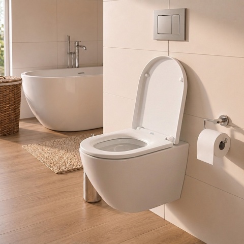 DESKA SEDESOWA WC WOLNOOPADAJĄCA CV-WH-05 BIAŁA DUROPLAST