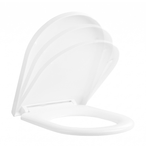 DESKA SEDESOWA WC WOLNOOPADAJĄCA CV-WH-06 BIAŁA DUROPLAST