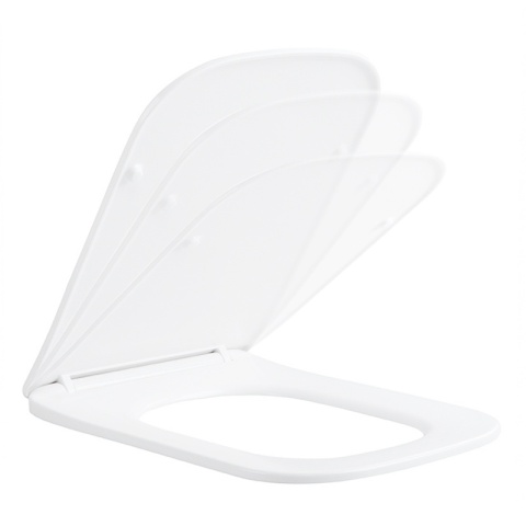 DESKA SEDESOWA WC WOLNOOPADAJĄCA CV-WH-08 SLIM BIAŁA DUROPLAST