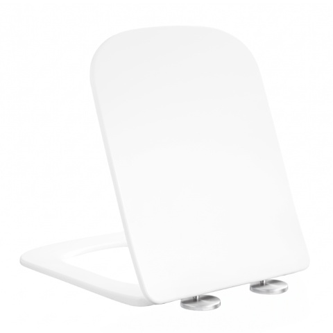 DESKA SEDESOWA WC WOLNOOPADAJĄCA CV-WH-08 SLIM BIAŁA DUROPLAST