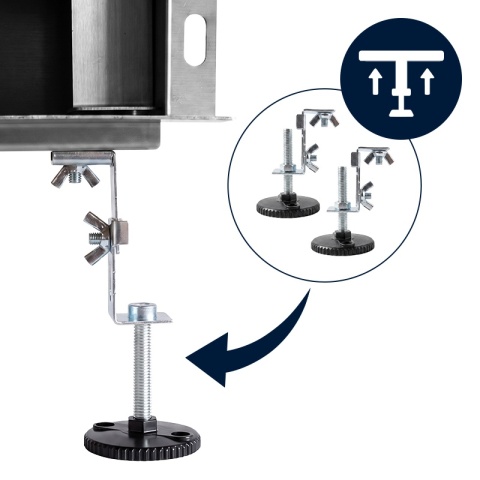 ODPŁYW LINIOWY ŚCIENNY 80 CM INOX NISKI 52 MM SYFON WYSOKA PRZEPUSTOWOŚĆ DL04