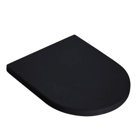 DESKA SEDESOWA WC WOLNOOPADAJĄCA CV-BL-02 CZARNA DUROPLAST