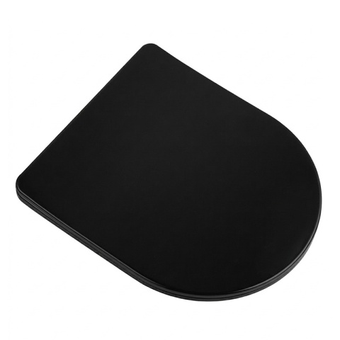DESKA SEDESOWA WC WOLNOOPADAJĄCA CV-BL-03 SLIM CZARNA DUROPLAST