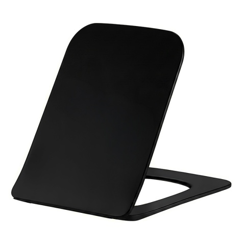 DESKA SEDESOWA WC WOLNOOPADAJĄCA CV-BL-09 SLIM CZARNA DUROPLAST