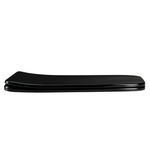 DESKA SEDESOWA WC WOLNOOPADAJĄCA CV-BL-09 SLIM CZARNA DUROPLAST