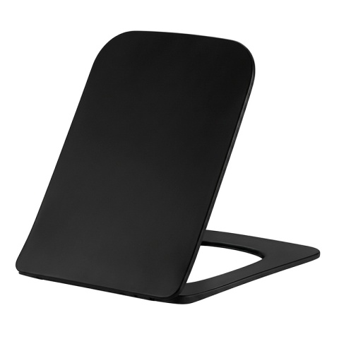 DESKA SEDESOWA WC WOLNOOPADAJĄCA CV-MTB-09 SLIM CZARNY MAT DUROPLAST