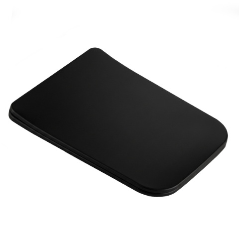 DESKA SEDESOWA WC WOLNOOPADAJĄCA CV-MTB-09 SLIM CZARNY MAT DUROPLAST