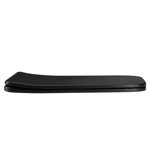 DESKA SEDESOWA WC WOLNOOPADAJĄCA CV-MTB-09 SLIM CZARNY MAT DUROPLAST