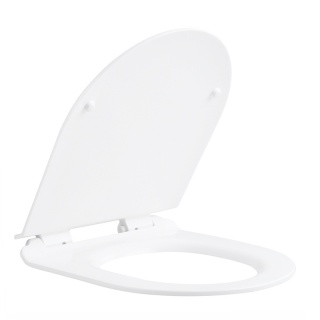 DESKA SEDESOWA WC WOLNOOPADAJĄCA CV-WH-01 SLIM BIAŁA DUROPLAST